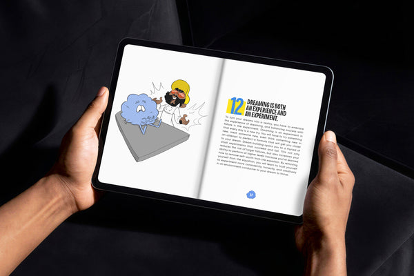 Illustrated Patfacts 2 More Than a Dream eBook spread by Patrick Walker-Reese and Channing Bailey