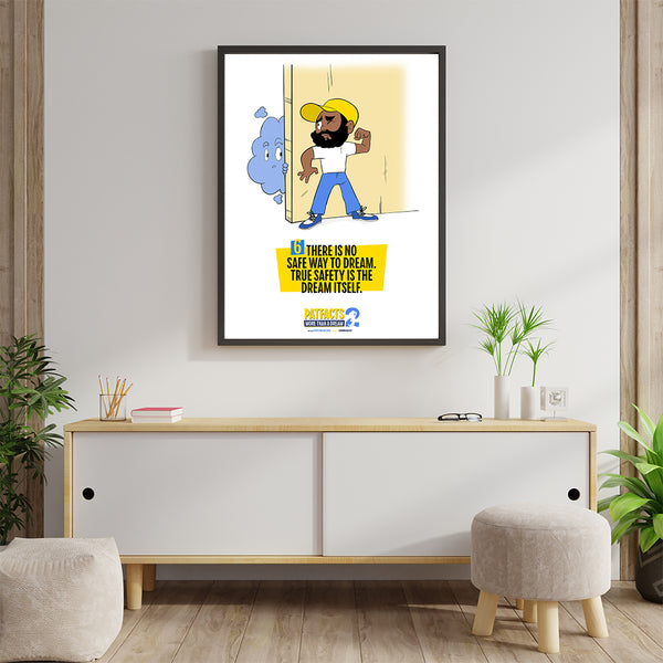 Patfacts 2 Poster - Small & Framed